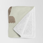 Whimsical Tiger Throw Blanket Gallery Image 3