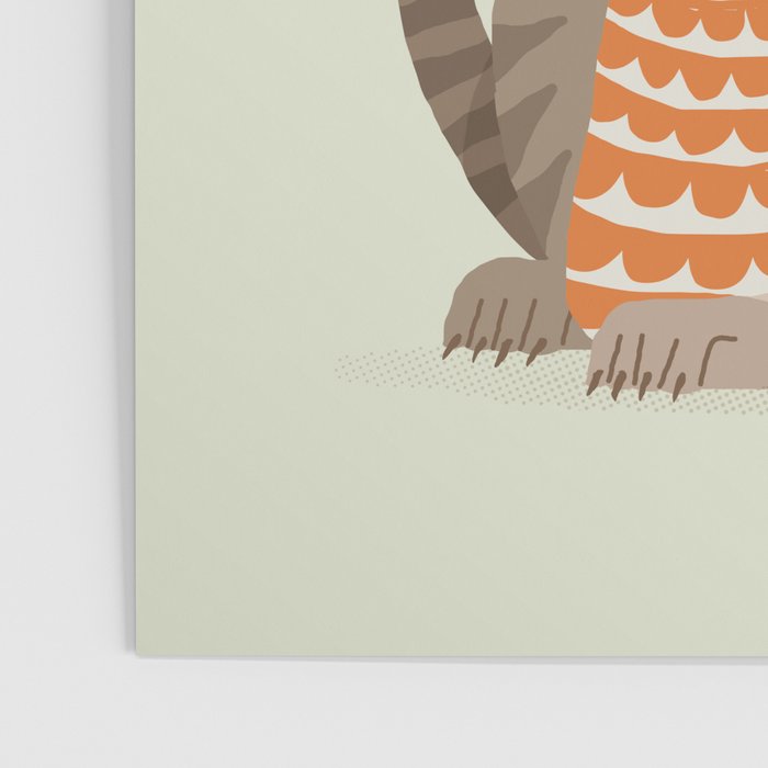 Whimsical Tiger Poster Gallery Image 3