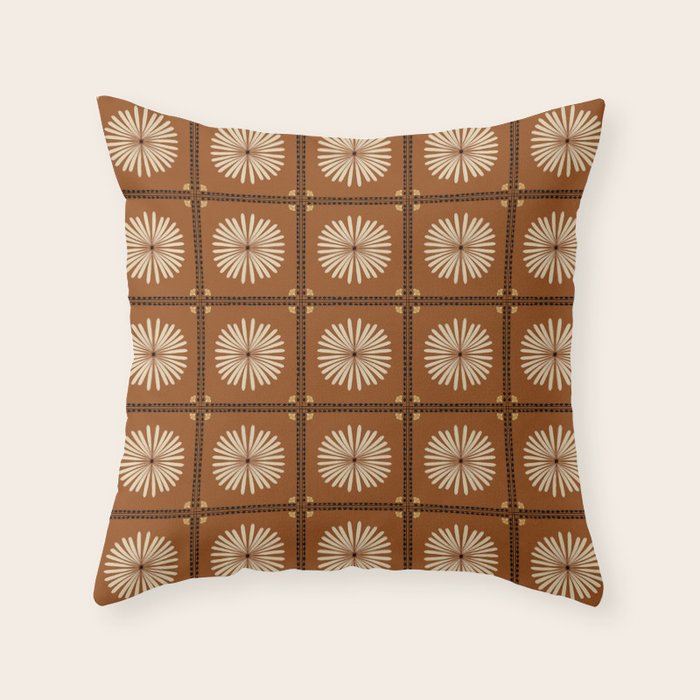 Spice & Swirls Throw Pillow Gallery Image 1