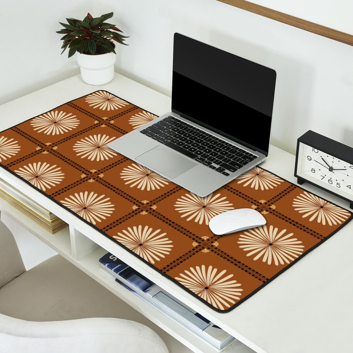 Spice & Swirls Desk Mat Gallery Image 2