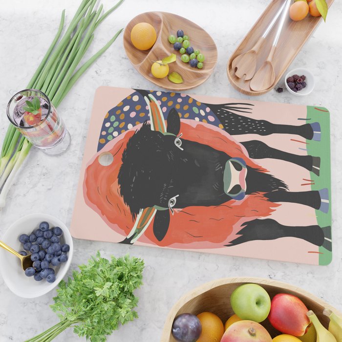 Vivid Bison Cutting Board Gallery Image 2