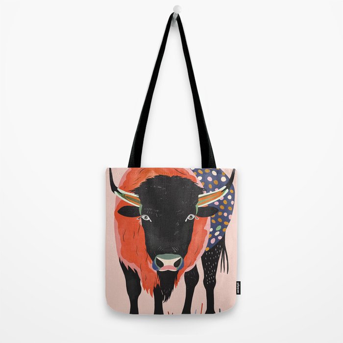 Vivid Bison Tote Bag Gallery Image 2