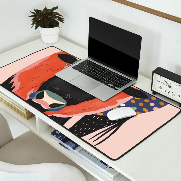 Vivid Bison Desk Mat Gallery Image 2
