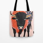 Vivid Bison Tote Bag Gallery Image 1
