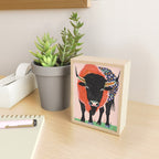 Vivid Bison Mini Art Print Gallery Image 2