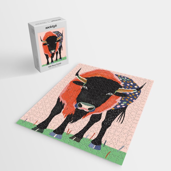Vivid Bison Jigsaw Puzzle Gallery Image 2