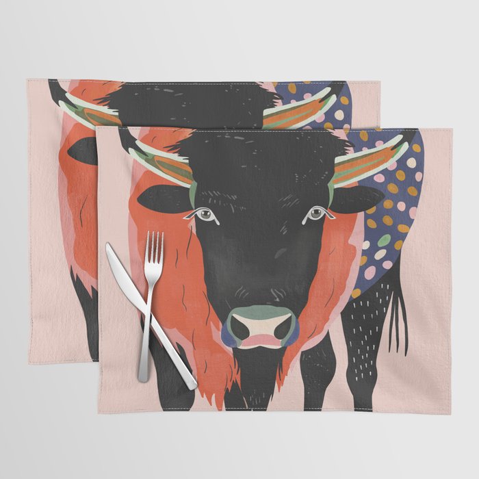 Vivid Bison Placemat Gallery Image 1