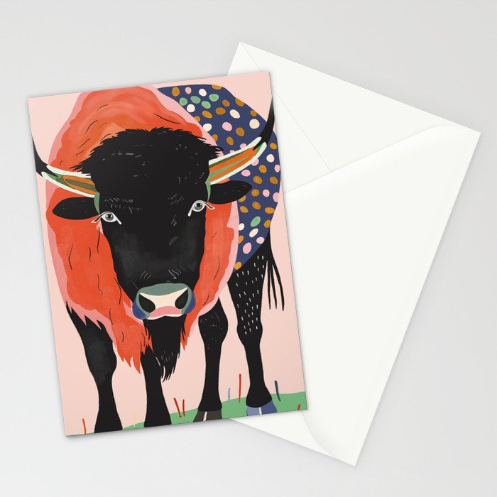 Vivid Bison Stationery Card Gallery Image 2