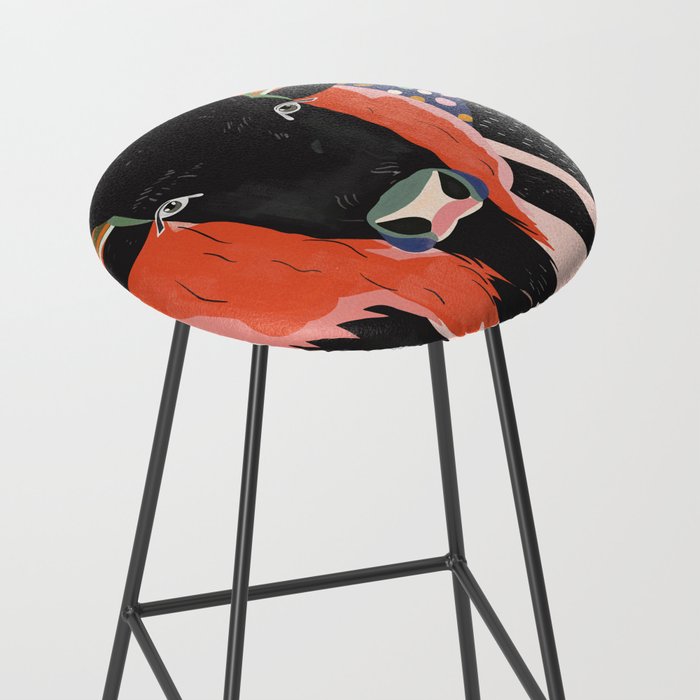 Vivid Bison Stool Gallery Image 2