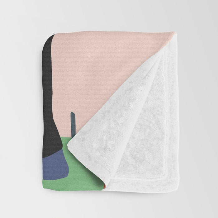 Vivid Bison Throw Blanket Gallery Image 3