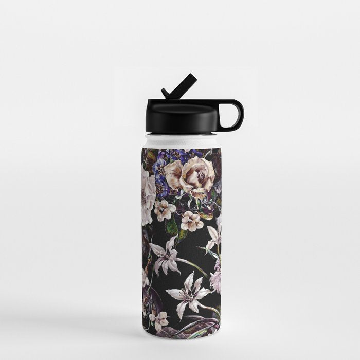 Midnight Garden VI Water Bottle Gallery Image 1