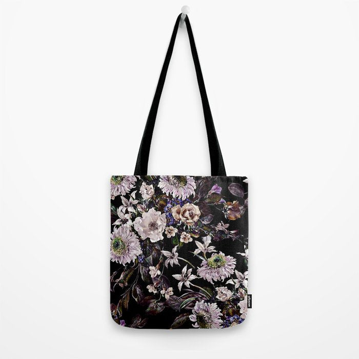 Midnight Garden VI Tote Bag Gallery Image 2