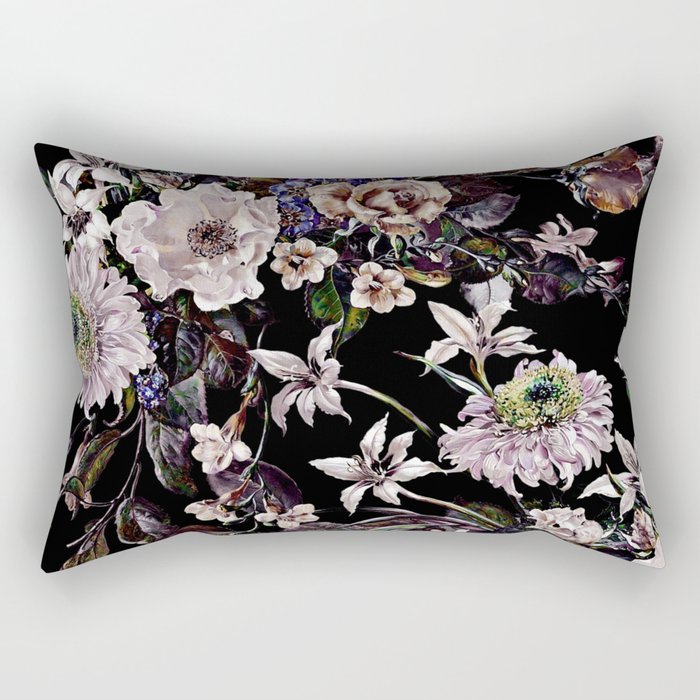 Midnight Garden VI Rectangular Pillow Gallery Image 2