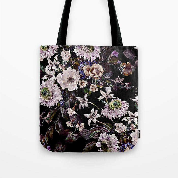 Midnight Garden VI Tote Bag Gallery Image 1