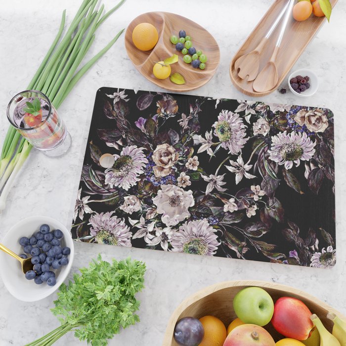 Midnight Garden VI Cutting Board Gallery Image 2