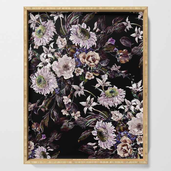 Midnight Garden VI Serving Tray Gallery Image 1