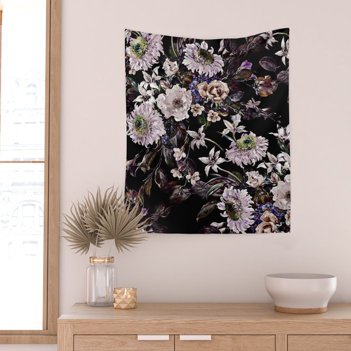 Midnight Garden VI Wall Tapestry Gallery Image 2