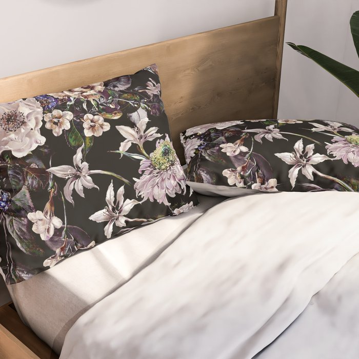 Midnight Garden VI Pillow Sham Gallery Image 2