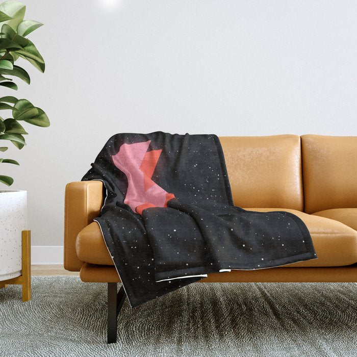 Thunderbolt: Glowing Astro Edition Throw Blanket Gallery Image 1