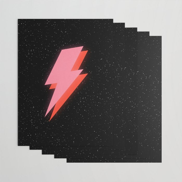 Thunderbolt: Glowing Astro Edition Wrapping Paper Gallery Image 3
