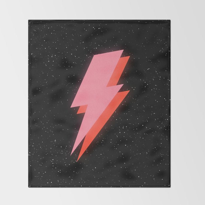 Thunderbolt: Glowing Astro Edition Throw Blanket Gallery Image 2