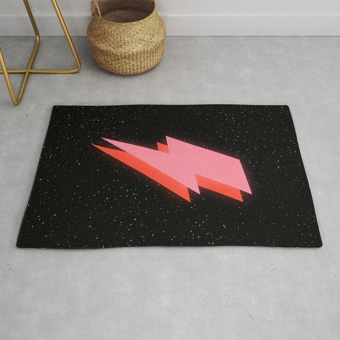 Thunderbolt: Glowing Astro Edition Rug Gallery Image 1