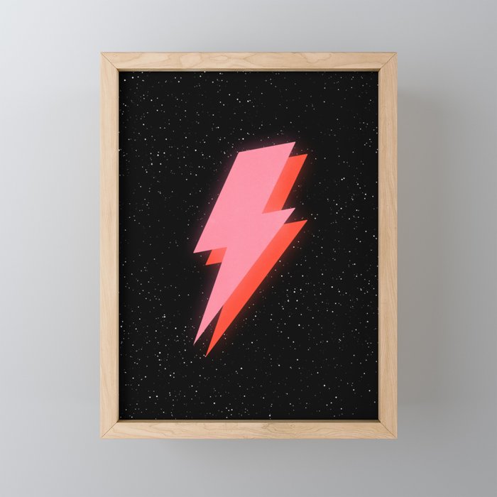 Thunderbolt: Glowing Astro Edition Mini Art Print Gallery Image 1