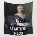 You Glorious Beautiful Mess Wall Tapestry Gallery Image 4