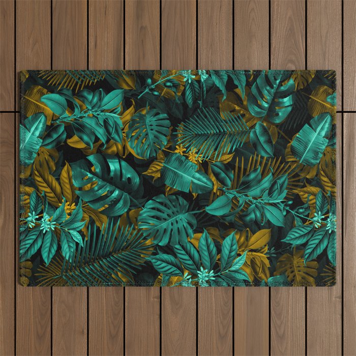 TROPICAL GARDEN VII Outdoor Rug Gallery Image 1