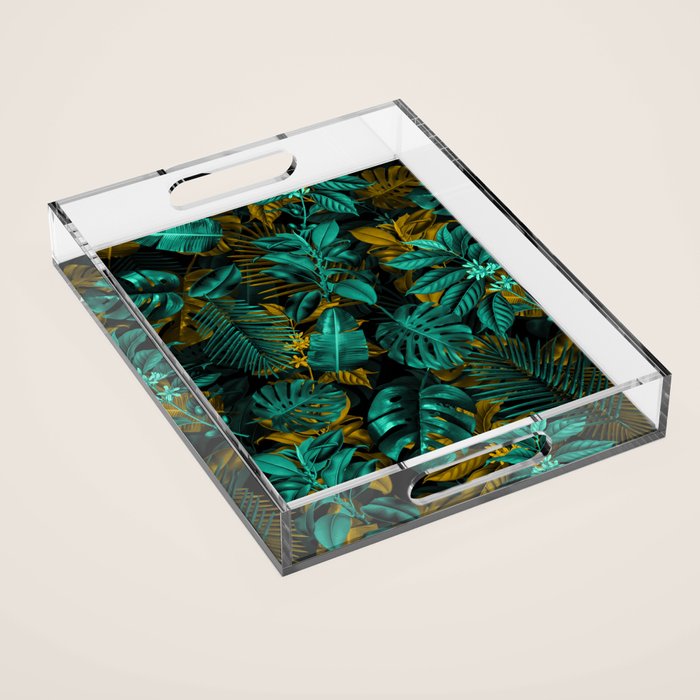 TROPICAL GARDEN VII Acrylic Tray Gallery Image 1