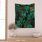 TROPICAL GARDEN VII Wall Tapestry Gallery Image 2