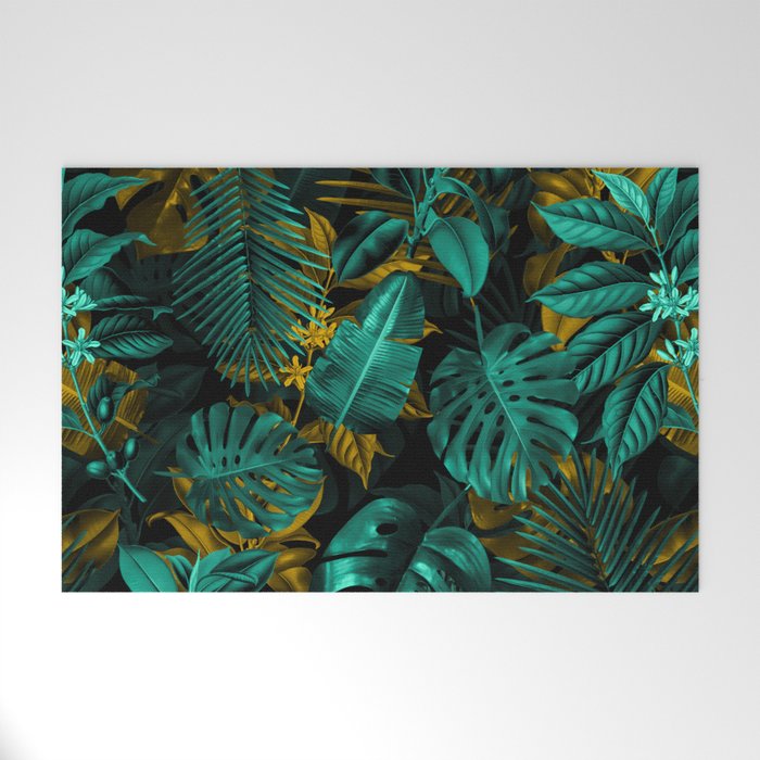 TROPICAL GARDEN VII Welcome Mat Gallery Image 1