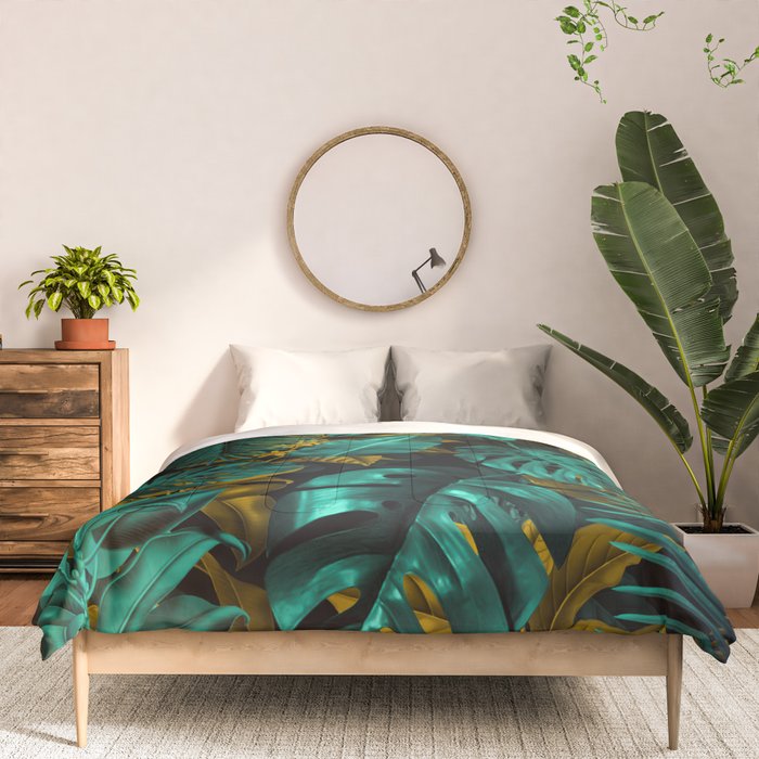 TROPICAL GARDEN VII Comforter Gallery Image 3