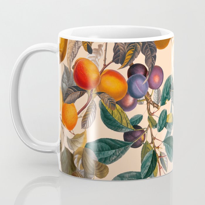 Vintage Fruit Pattern IX Coffee Mug Gallery Image 3