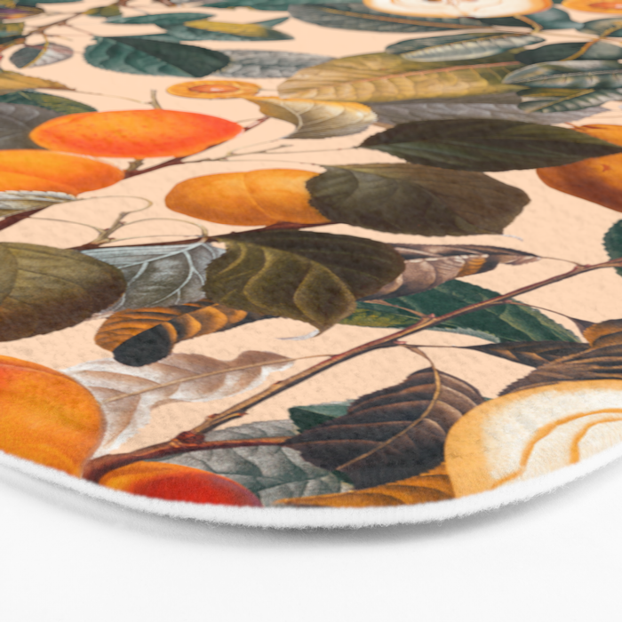 Vintage Fruit Pattern IX Bath Mat Gallery Image 3