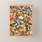 Vintage Fruit Pattern IX Mini Art Print Gallery Image 1