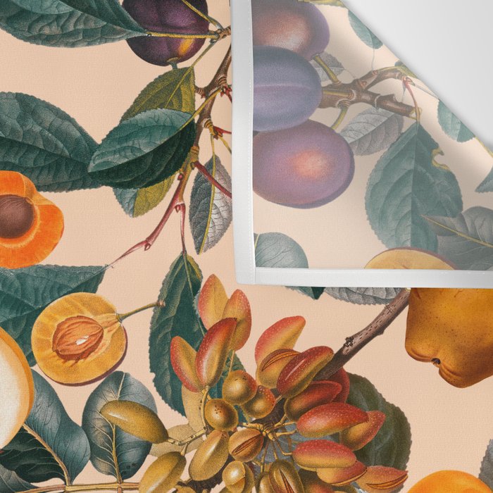Vintage Fruit Pattern IX Wall Tapestry Gallery Image 3