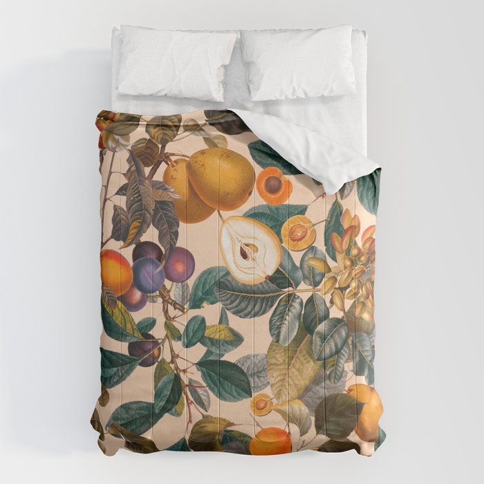Vintage Fruit Pattern IX Comforter Gallery Image 1