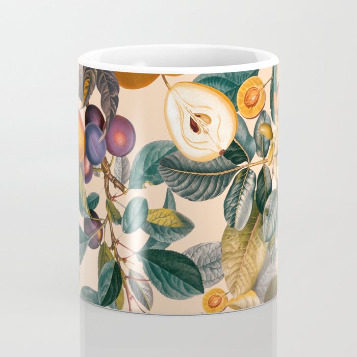 Vintage Fruit Pattern IX Coffee Mug Gallery Image 4