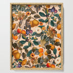 Vintage Fruit Pattern IX Serving Tray Gallery Image 1