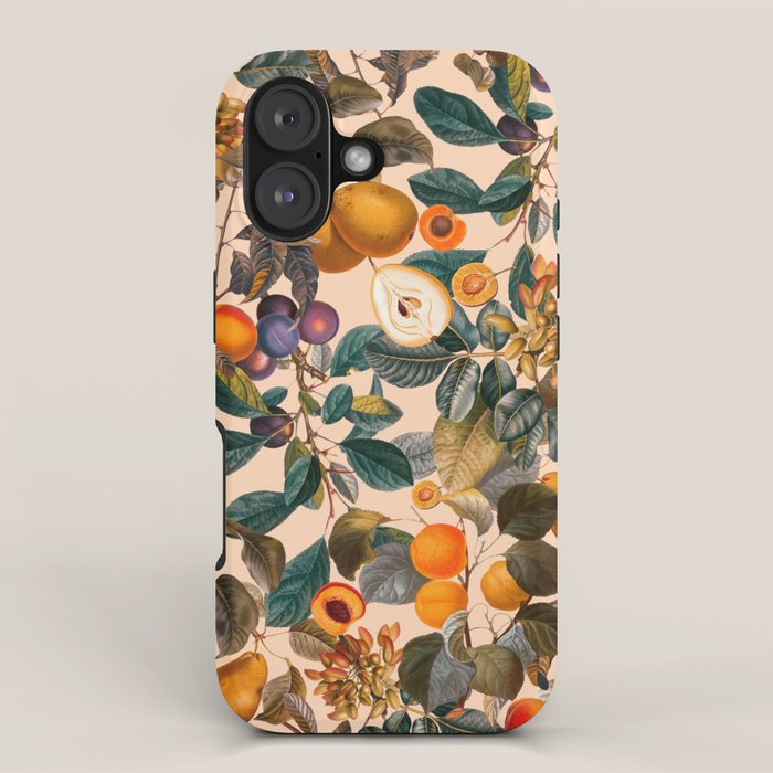 Vintage Fruit Pattern IX iPhone Case Gallery Image 1