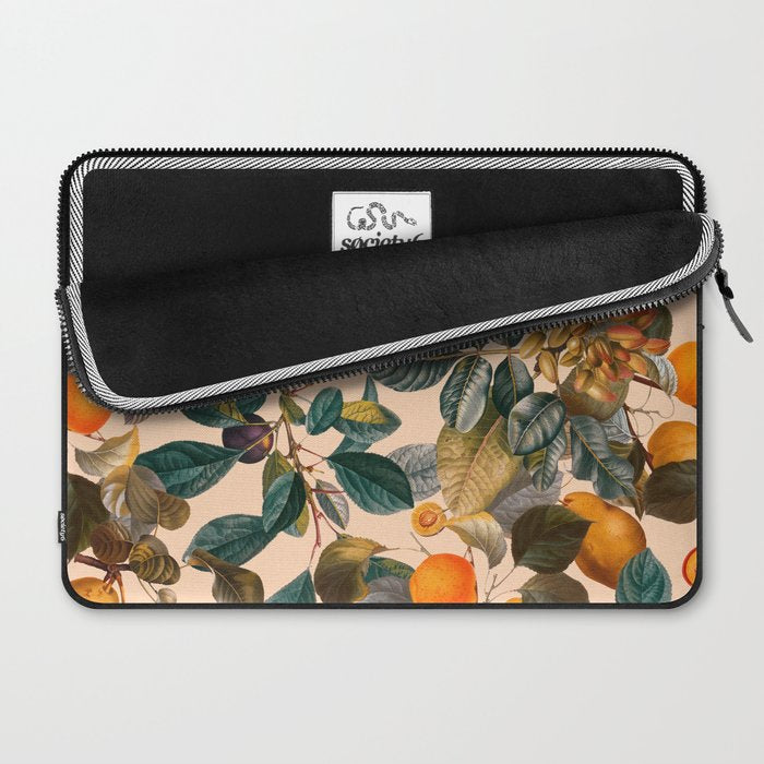 Vintage Fruit Pattern IX Laptop Sleeve Gallery Image 2