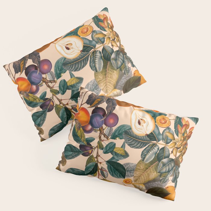Vintage Fruit Pattern IX Pillow Sham Gallery Image 1