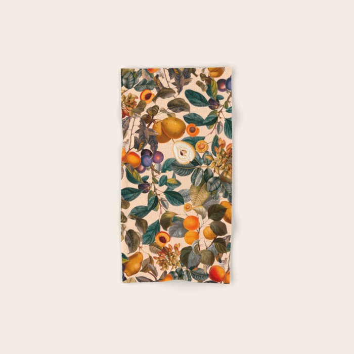Vintage Fruit Pattern IX Towels Gallery Image 1