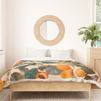 Vintage Fruit Pattern IX Duvet Cover Gallery Image 3