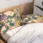 Vintage Fruit Pattern IX Pillow Sham Gallery Image 2
