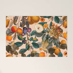 Vintage Fruit Pattern IX Welcome Mat Gallery Image 1