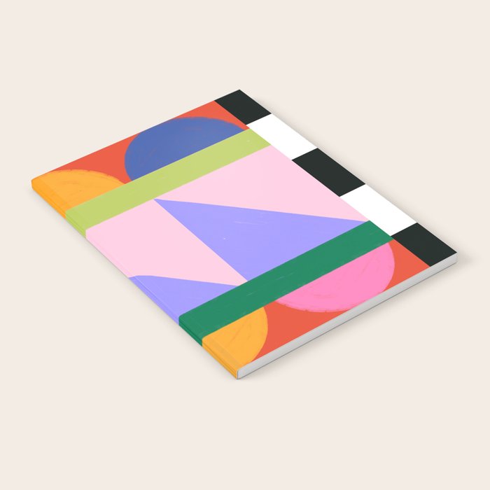 Folk Art Color Block  Notebook Gallery Image 2