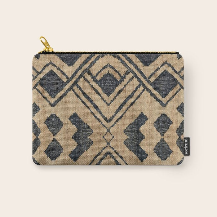 Traditional Moroccan Rug Design Carry All Pouch Gallery Image 1