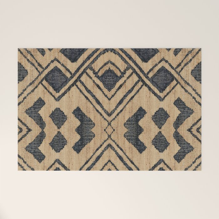 Traditional Moroccan Rug Design Welcome Mat Gallery Image 1